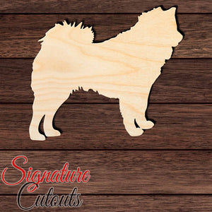 Eurasier Shape Cutout in Wood, Acrylic or Acrylic Mirror - Signature Cutouts