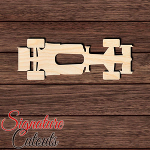 F1 004 Shape Cutout in Wood, Acrylic or Acrylic Mirror - Signature Cutouts