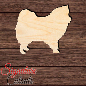 Finnish Lapphund 003 Shape Cutout in Wood, Acrylic or Acrylic Mirror Craft Shapes & Bases Signature Cutouts 