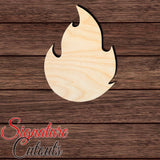 Fire Emoji 001 Shape Cutout - Signature Cutouts