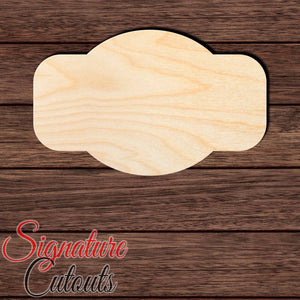 Frame 004 Shape Cutout in Wood, Acrylic or Acrylic Mirror - Signature Cutouts