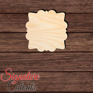 Frame 006 Shape Cutout in Wood, Acrylic or Acrylic Mirror - Signature Cutouts