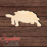 Galapagos Tortoise 001 Shape Cutout in Wood, Acrylic or Acrylic Mirror - Signature Cutouts