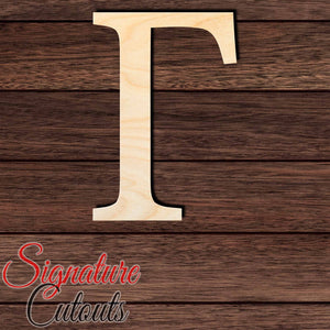 Gamma Shape Cutout - Signature Cutouts