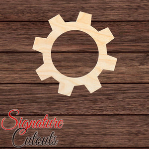 Gear 001 Shape Cutout - Signature Cutouts
