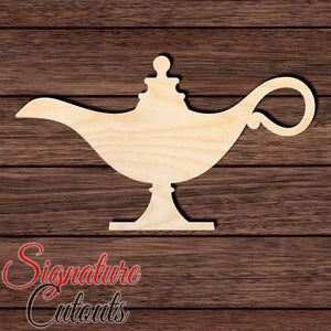 Genie Lamp 003 Shape Cutout - Signature Cutouts