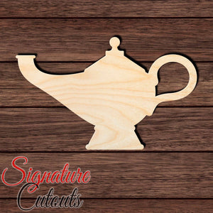 Genie Lamp 004 Shape Cutout - Signature Cutouts