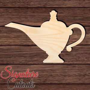 Genie Lamp 005 Shape Cutout - Signature Cutouts