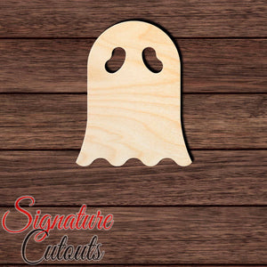 Ghost 006 Shape Cutout in Wood, Acrylic or Acrylic Mirror - Signature Cutouts