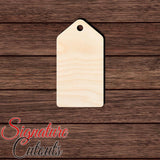 Gift Tag 005 Shape Cutout in Wood