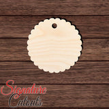 Gift Tag 010 Shape Cutout in Wood