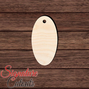 Gift Tag 019 Shape Cutout in Wood, Acrylic or Acrylic Mirror - Signature Cutouts
