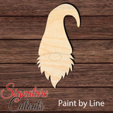 Gnome 004 Shape Cutout - Paint by Line