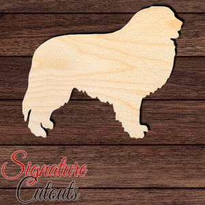Great Pyrenees Shape Cutout in Wood, Acrylic or Acrylic Mirror - Signature Cutouts