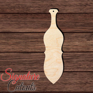 Greek Paddle 007 Shape Cutout - Signature Cutouts