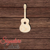 Guitar 005 Shape Cutout in Wood, Acrylic or Acrylic Mirror - Signature Cutouts