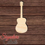 Guitar 007 Shape Cutout in Wood, Acrylic or Acrylic Mirror - Signature Cutouts