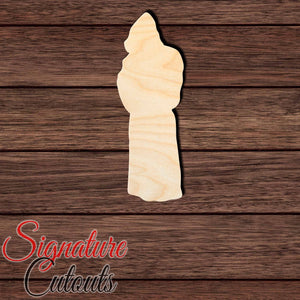 Hooded Monk 001 Shape Cutout - Signature Cutouts