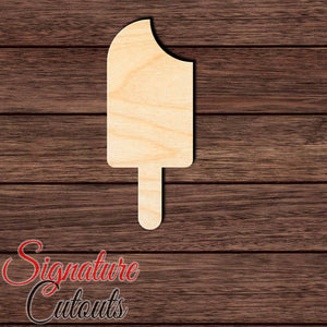 Ice Cream Stick 001 Shape Cutout in Wood, Acrylic or Acrylic Mirror - Signature Cutouts