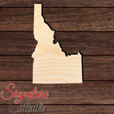 Idaho State Shape Cutout in Wood, Acrylic or Acrylic Mirror - Signature Cutouts
