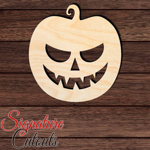 Jack O' Lantern 018 Shape Cutout in Wood, Acrylic or Acrylic Mirror - Signature Cutouts