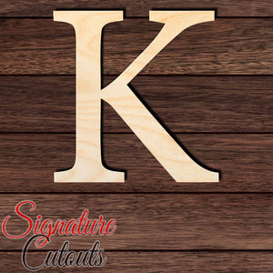 Kappa Shape Cutout - Signature Cutouts
