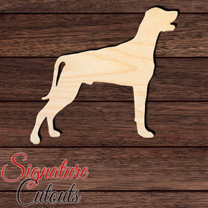 Labmaraner Shape Cutout in Wood, Acrylic or Acrylic Mirror - Signature Cutouts