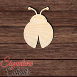 Ladybug 001 Shape Cutout in Wood, Acrylic or Acrylic Mirror - Signature Cutouts