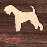 Lakeland Terrier Shape Cutout in Wood, Acrylic or Acrylic Mirror - Signature Cutouts