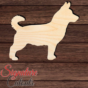 Lancashire Heeler Shape Cutout in Wood, Acrylic or Acrylic Mirror - Signature Cutouts