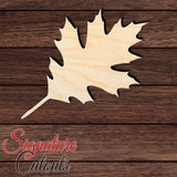 Leaf 001 Shape Cutout in Wood, Acrylic or Acrylic Mirror - Signature Cutouts