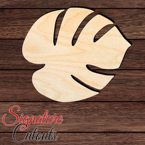 Leaf 006 Shape Cutout in Wood, Acrylic or Acrylic Mirror - Signature Cutouts