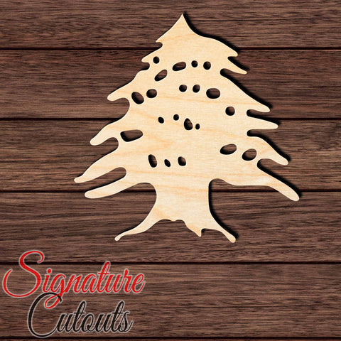 Lebanon Cedar Tree Shape Cutout Craft Shapes & Bases Signature Cutouts 