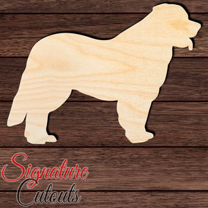 Leonberger Shape Cutout in Wood, Acrylic or Acrylic Mirror - Signature Cutouts