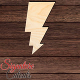 Lightning Bolt 001 Shape Cutout - Signature Cutouts