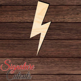 Lightning Bolt 005 Shape Cutout - Signature Cutouts