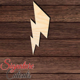 Lightning Bolt 006 Shape Cutout - Signature Cutouts