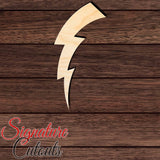 Lightning Bolt 008 Shape Cutout - Signature Cutouts