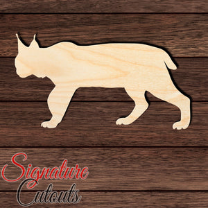 Lynx 001 Shape Cutout in Wood, Acrylic or Acrylic Mirror - Signature Cutouts