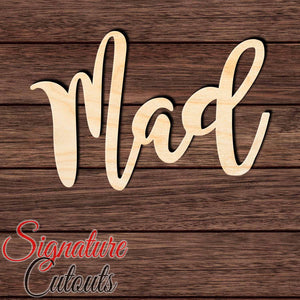 Mad 001 Shape Cutout - Signature Cutouts