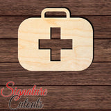 Medical Symbol Briefcase Shape Cutout