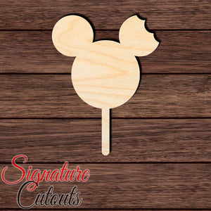 Mickey Ice Cream 002 Shape Cutout Craft Shapes & Bases Signature Cutouts 