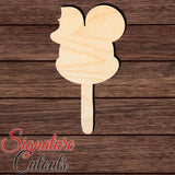Mickey Ice Cream 003 Shape Cutout
