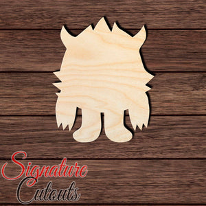 Monster 008 Shape Cutout Craft Shapes & Bases Signature Cutouts 