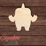 Monster 015 Shape Cutout for Crafting, Home & Room Décor, and other DIY projects - Many Sizes Available