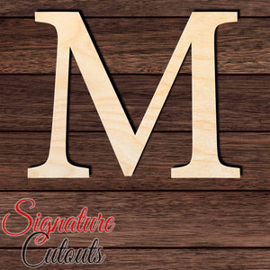 Mu Shape Cutout - Signature Cutouts