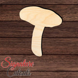 Mushroom 001 Shape Cutout in Wood, Acrylic or Acrylic Mirror - Signature Cutouts