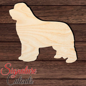 Newfoundland Shape Cutout in Wood, Acrylic or Acrylic Mirror - Signature Cutouts