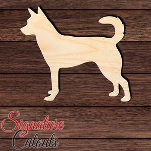 Norwegian Lunddehund Shape Cutout in Wood, Acrylic or Acrylic Mirror - Signature Cutouts