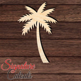 Palm Tree 002 Shape Cutout in Wood, Acrylic or Acrylic Mirror - Signature Cutouts